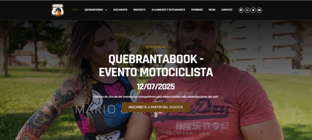 Ejemplo Diseño Web Quebrantabook.com